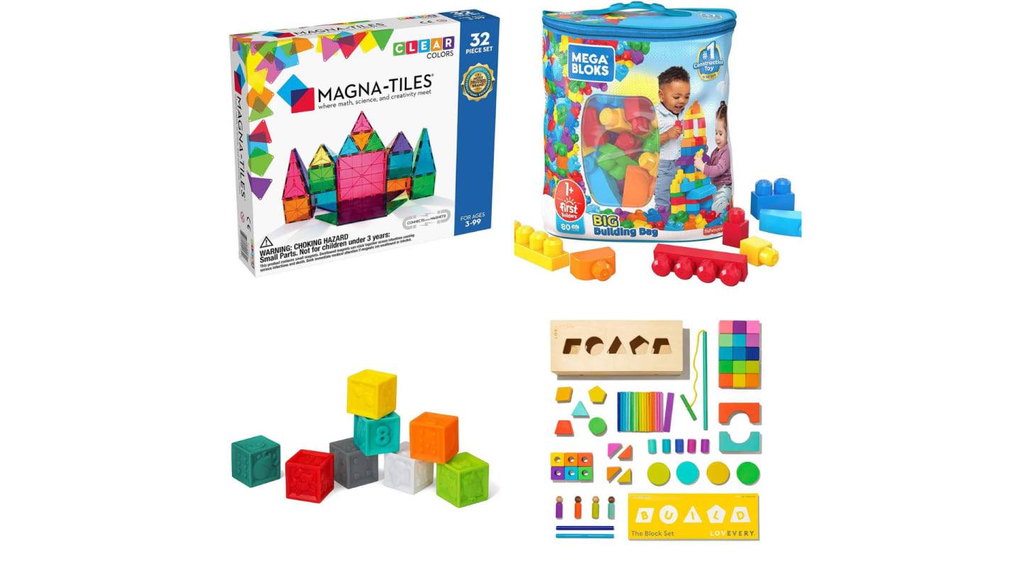 10 block sets that boost baby and toddler brains collage of toy blocks for babies