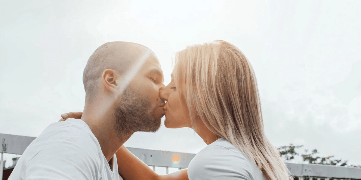 Married sex is the best sex—here’s why couple kissing