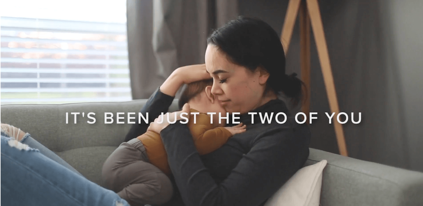 To the mama transitioning from breast to bottle mom-holding-baby-close-to-her-chest