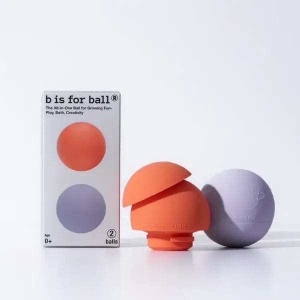 b is for ball two ball set