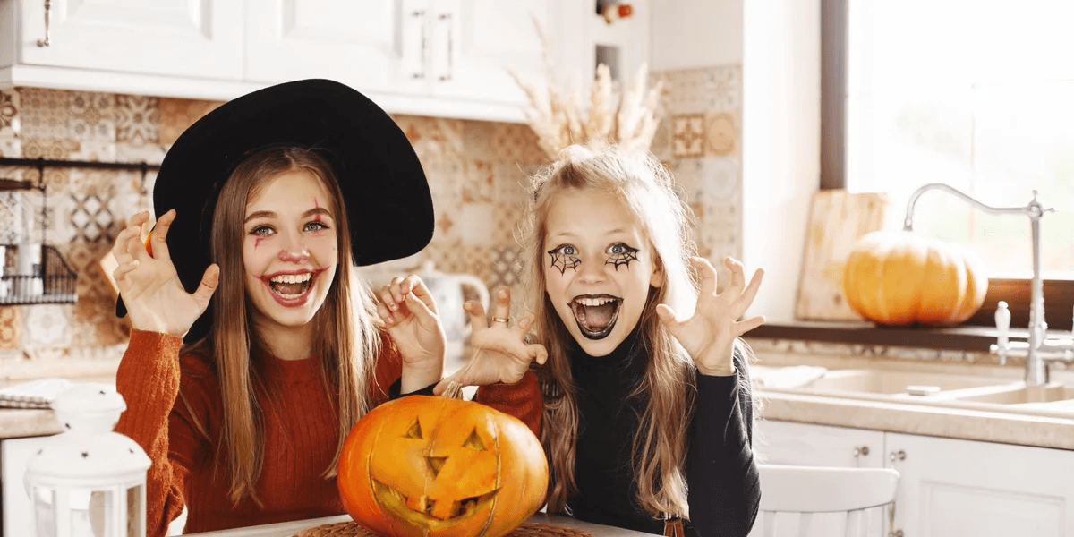 23 funny Halloween memes just in time for spooky season girls in halloween costumes laughing- halloween memes