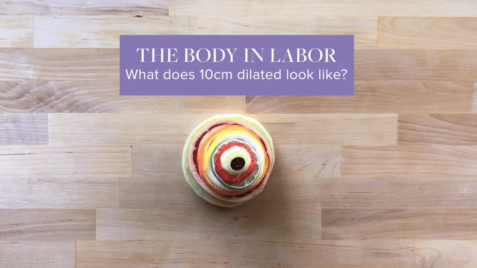 The body in labor: What does 10cm dilated look like?