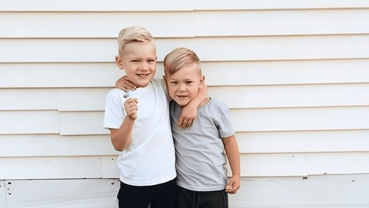 Your child’s social skills in kindergarten are more important than their academics two-blonde-boys-with-arms-around-each-other