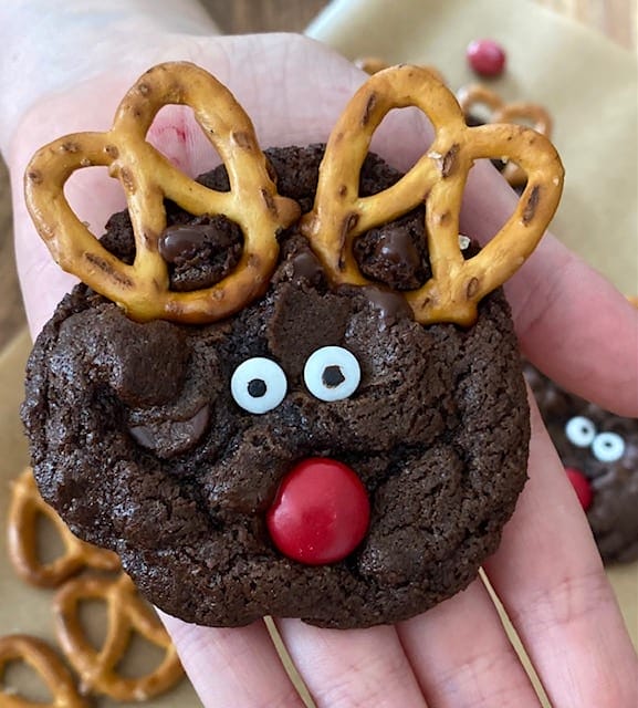 making reindeer cookies 8 1 - Motherly