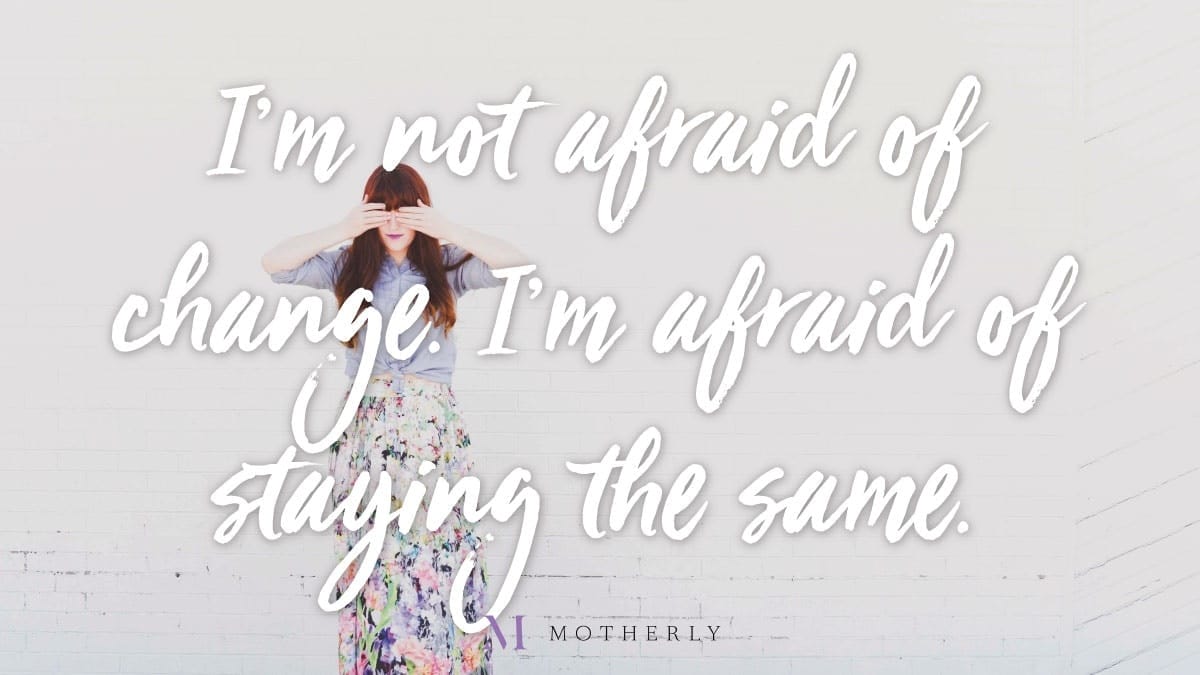 I’m not ready (yet!)