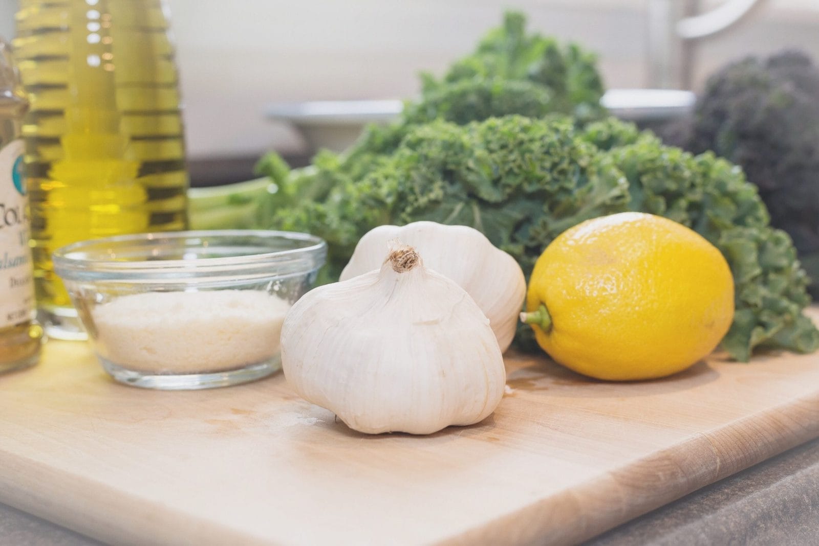 11 salads so tasty you’ll forget they’re healthy, too ingredients for a salad on a cutting board