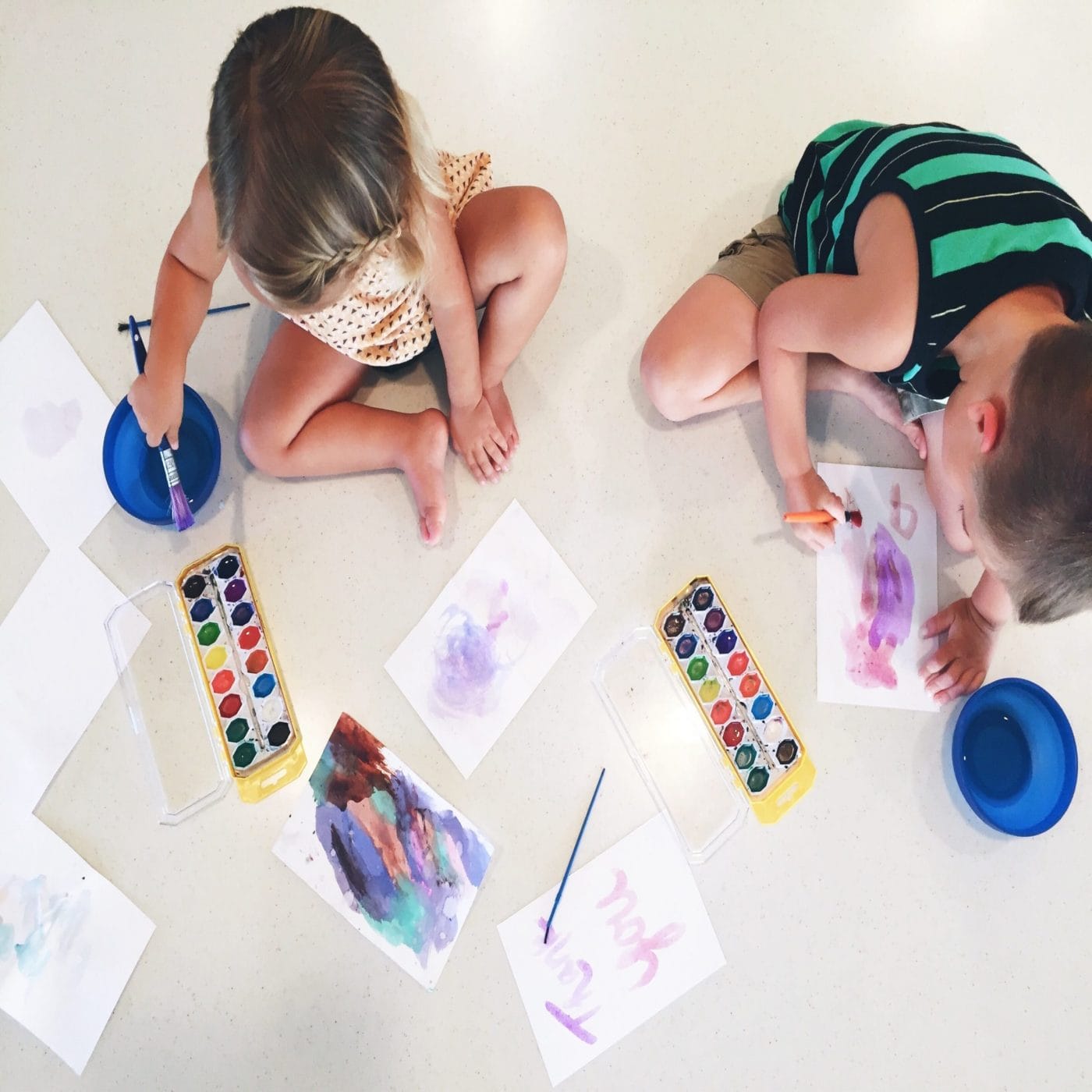 6 fun activities to
inspire your tot’s creativity