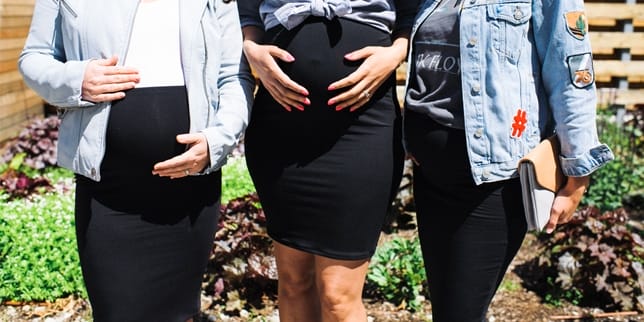 1 Maternity Skirt, 3 Ways