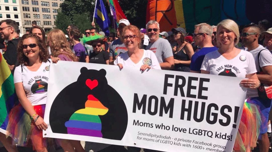Pride is moving online this year but ‘Free Mom Hugs’ still matter