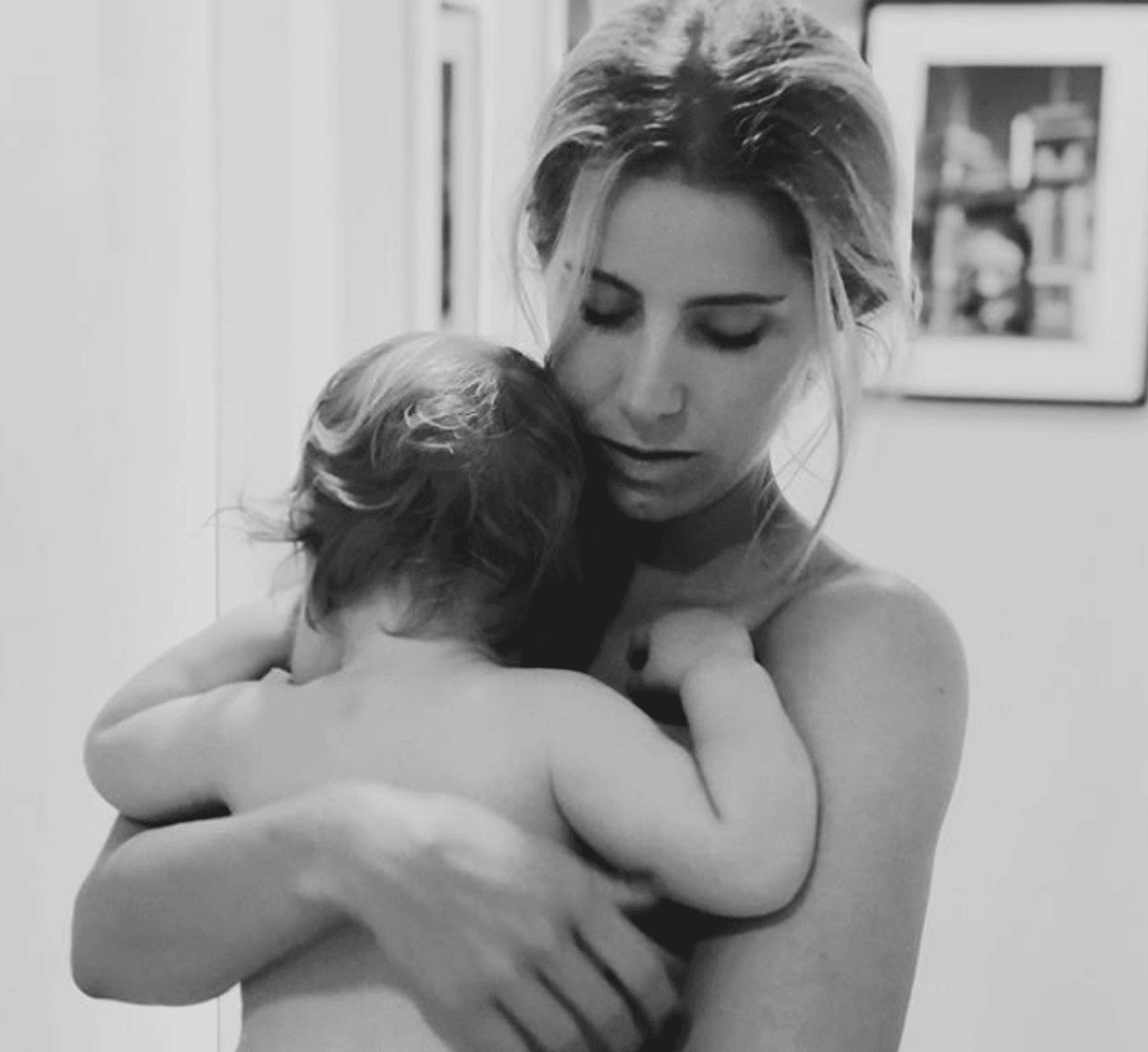 Dear mama, this is what I’ll remember mom holding baby against her chest