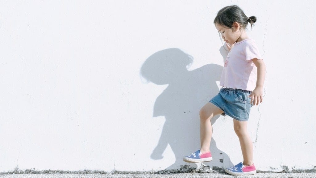 9 strategies every parent with an anxious child should try little girl playing on a sidewalk
