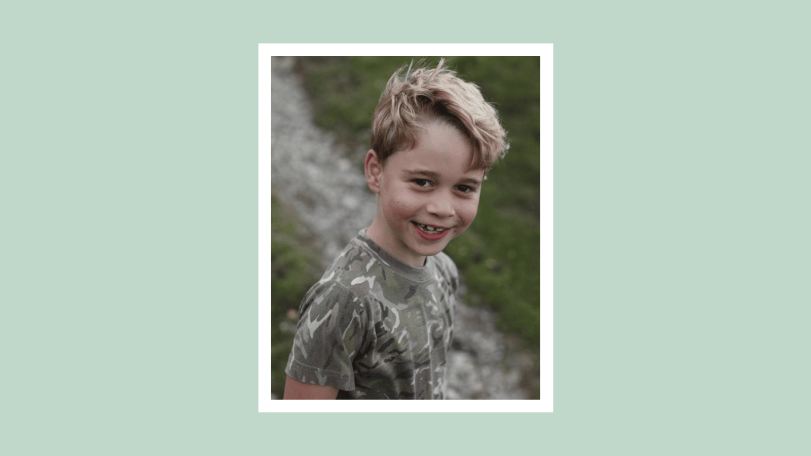 Kate Middleton released the sweetest candid photos of Prince George for his birthday