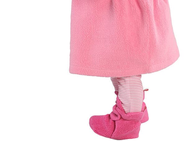 Zutano $150 Gift Card little girl wearing Zutano shoes