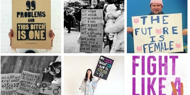 14 Women’s March Posters We Love
