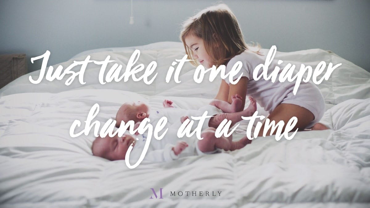 In this moment —13-month-old