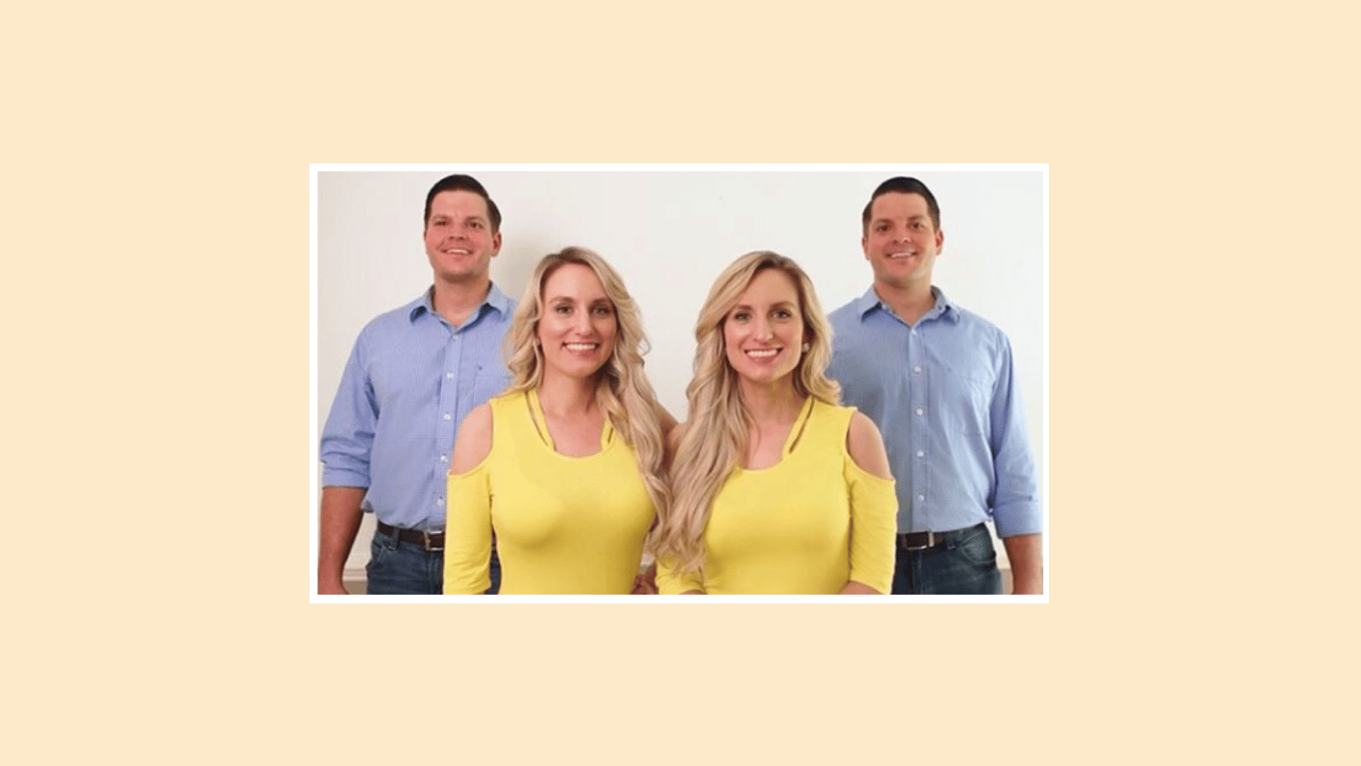 These twins who married twins are now both pregnant