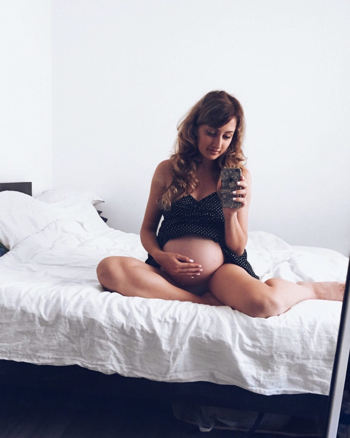 The love of a mama on bedrest
