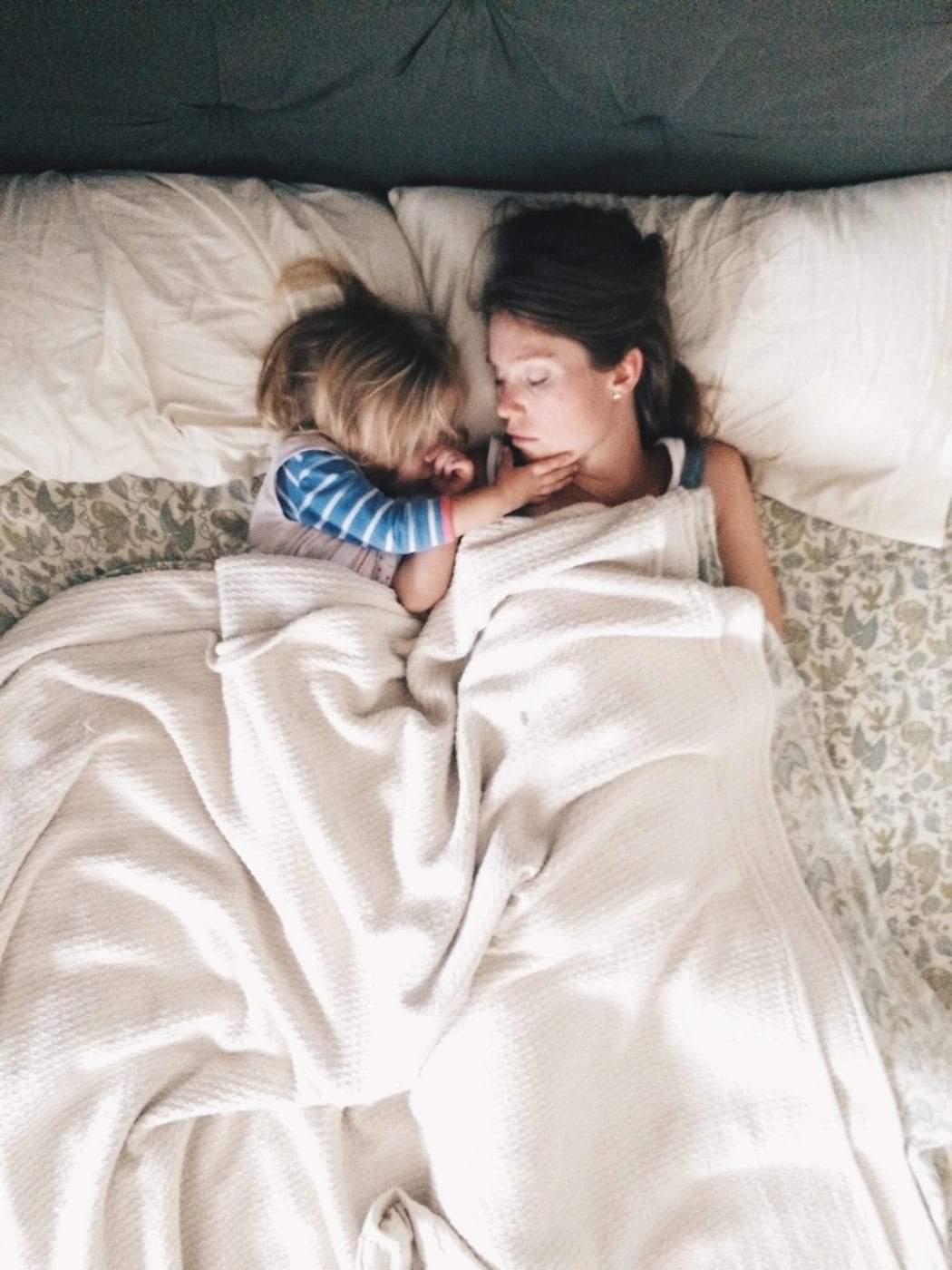 While you were sleeping—I saw a toddler instead of a baby