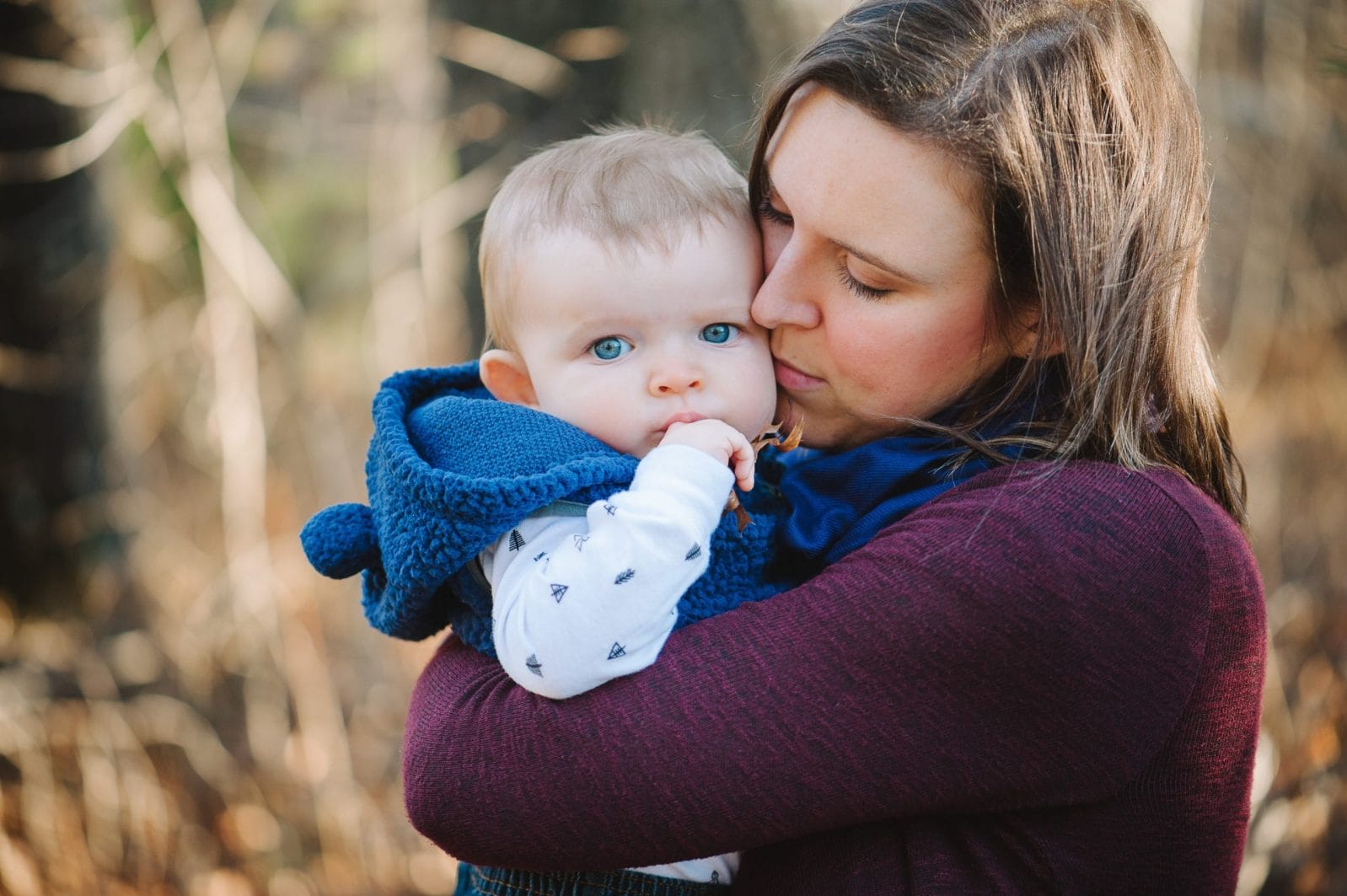 Thank you for reminding me how special my role of ‘mama’ is, baby boy woman holding son outside