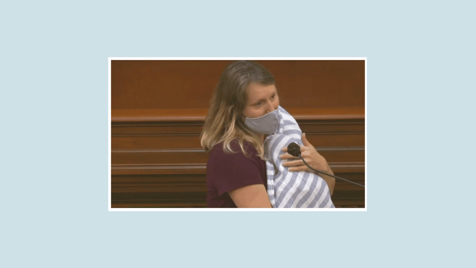 Why this California Assemblywoman had to bring her baby to the floor to vote