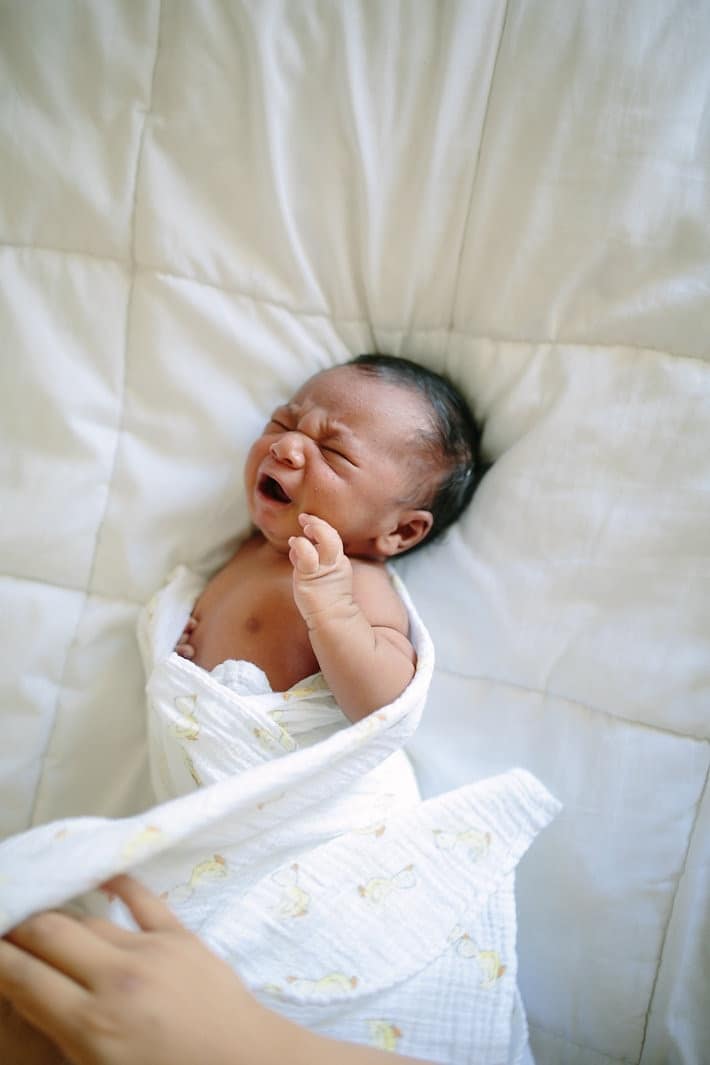 Sometimes babies don’t sleep baby crying in a crib- baby won't sleep