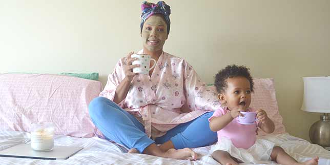 New moms should practice self-care self care for new moms