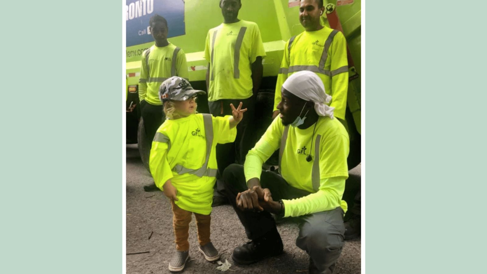 This little boy’s surprise garbage truck birthday parade will warm your heart ❤️