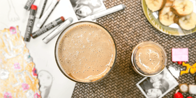 PB&J Smoothie for Postpartum