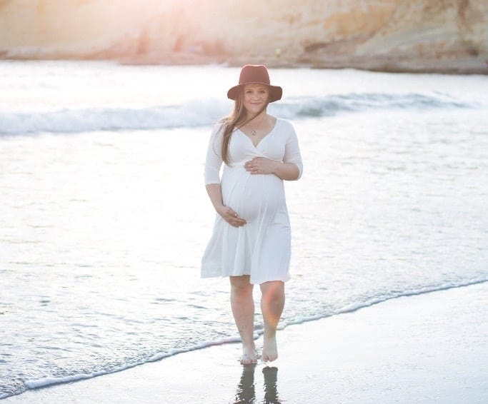 How much I gained in two pregnancies