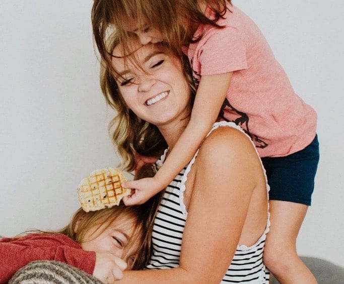 Coming to peace with serving Eggos on paper plates