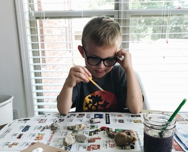 Painted rocks spread kindness and love—and encourage your child’s creativity too