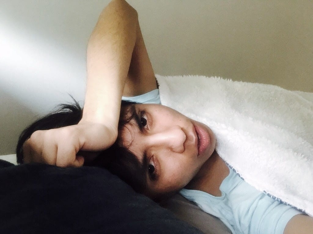 When my ‘good sleeper’ suddenly couldn’t fall asleep—I was the answer a person lying down with their hand on their head