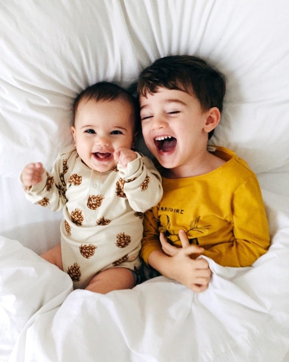 Watching my children become friends is more joyful than I can express two siblings