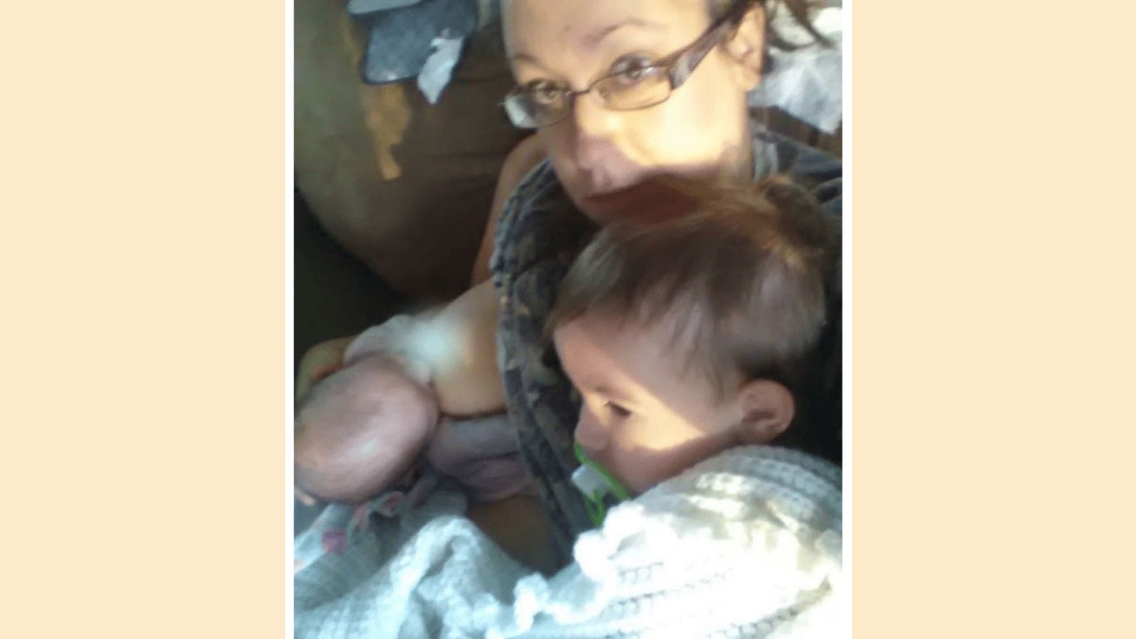 This post is going viral for its raw + honest glimpse into postpartum depression