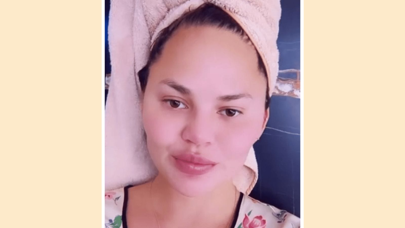 Chrissy Teigen: ‘I just had my first shower in like two months’