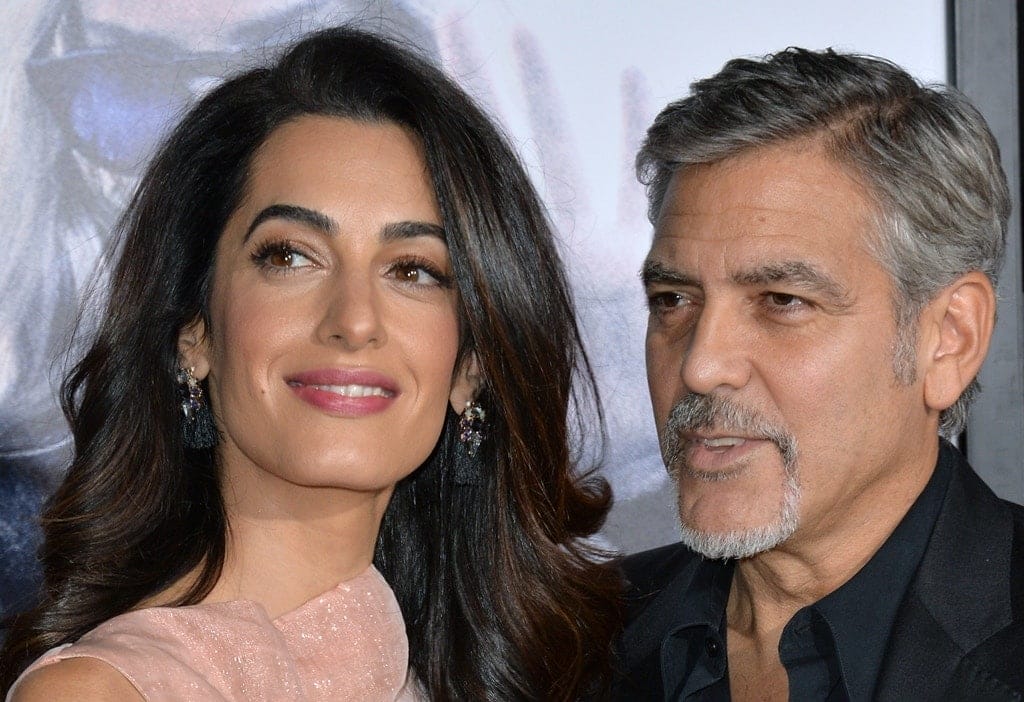 Even George Clooney worries about disturbing passengers while flying with his babies