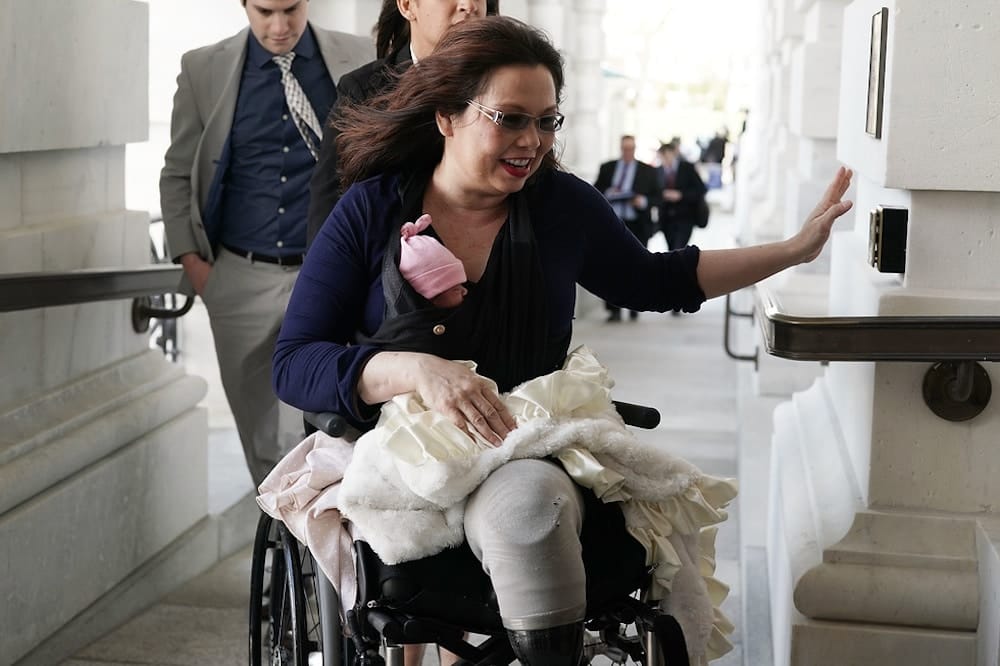 Senator Tammy Duckworth proves why we need more moms in government