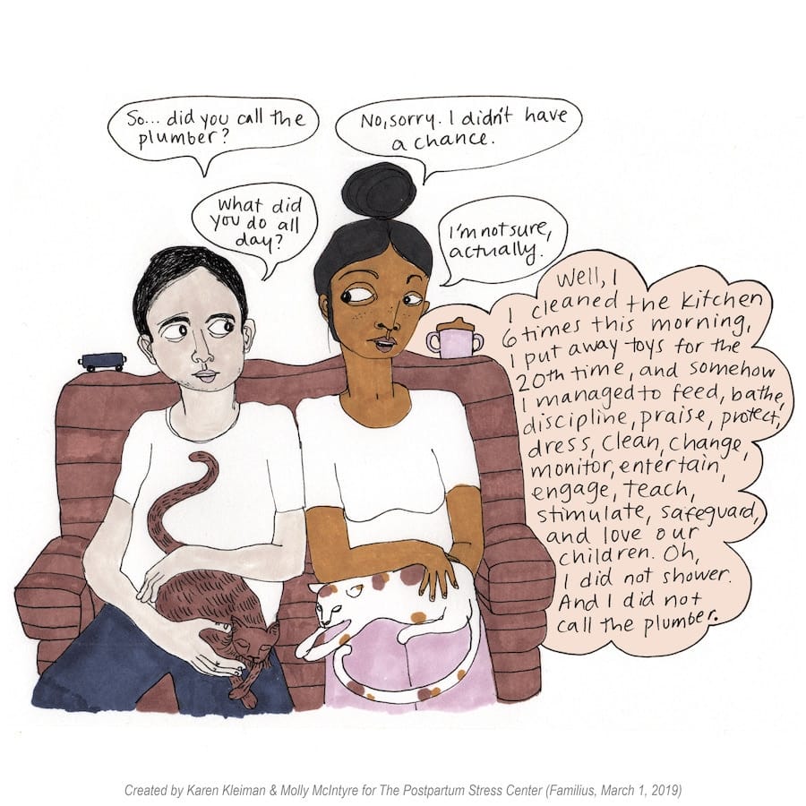 These comics describe *exactly* what the mental load of motherhood feels like