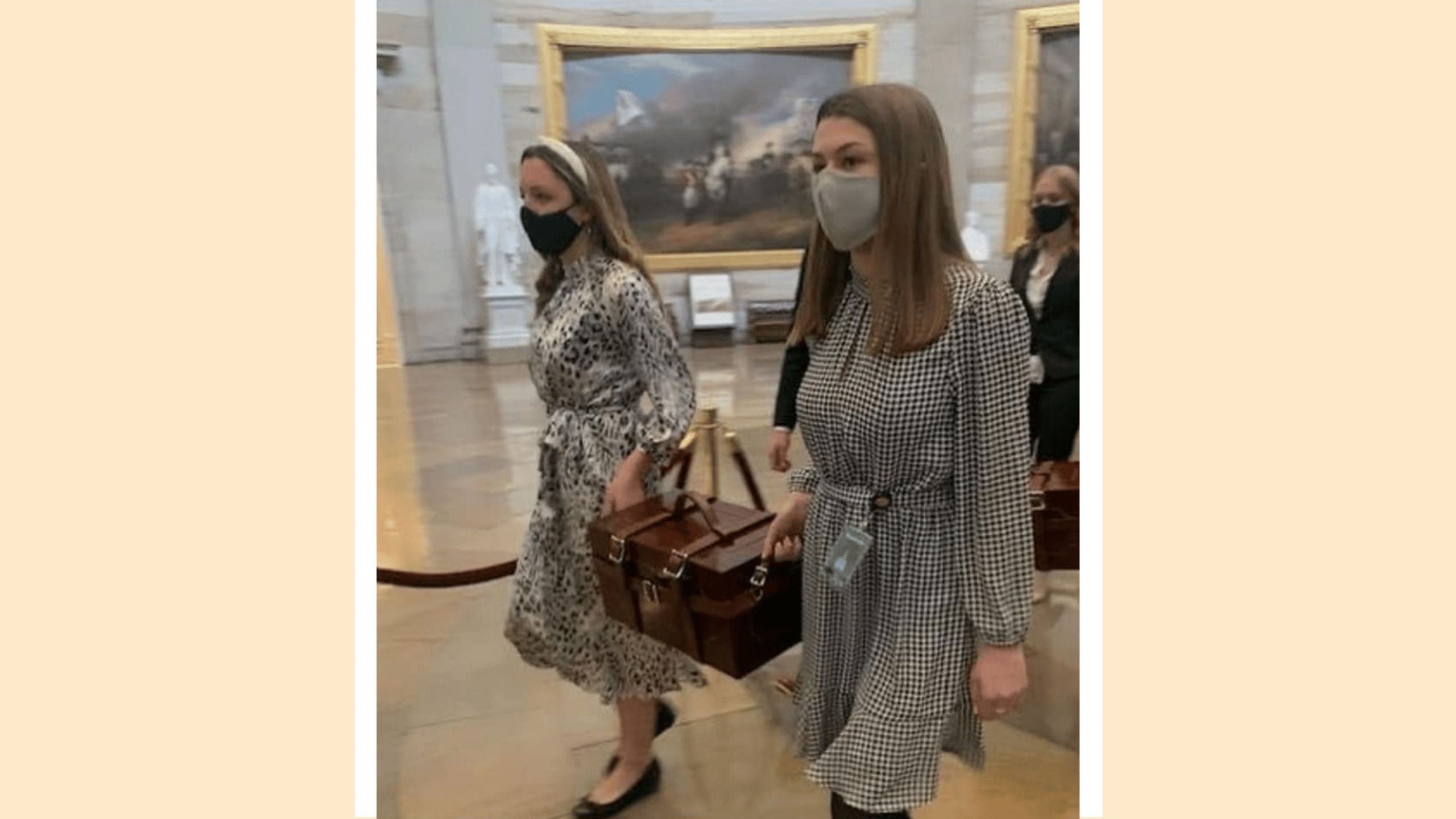It was women who protected the electoral votes during the Capitol riot