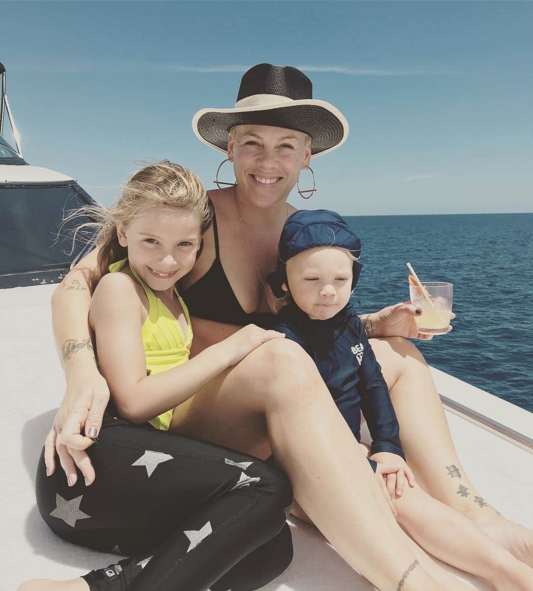 Pink perfectly explains the pain of miscarriage: ‘You feel like your body is broken’ alecia moore with children
