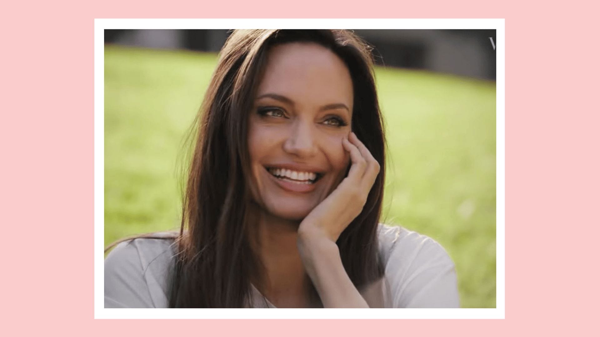 Angelina Jolie is refreshingly honest about being a SAHM during the pandemic Angelina Jolie headshot