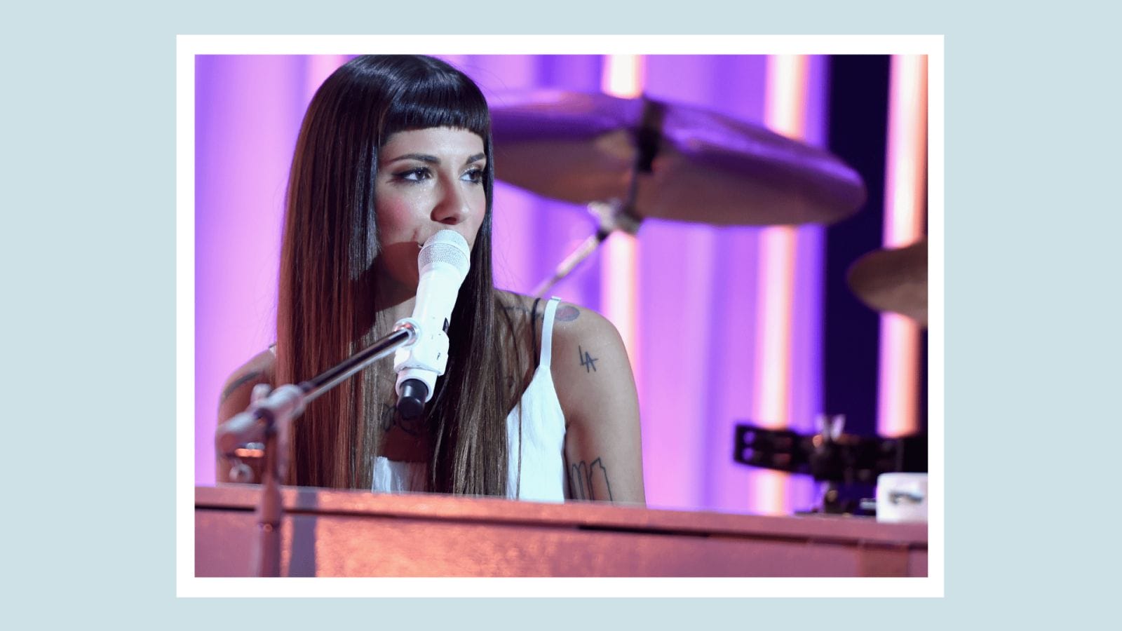 Christina Perri shares how her family is coping after the stillbirth of their daughter Christina Perri playing a show