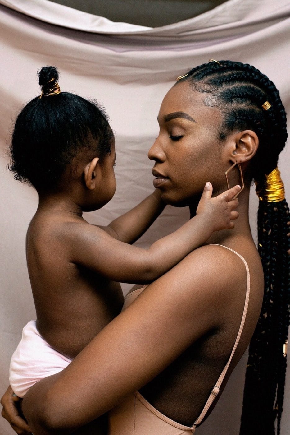 In case you need it today, mama: You are more than enough child embracing moms face