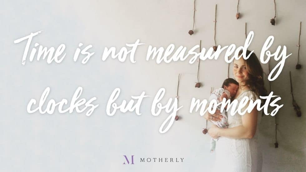 Becoming a mama changes how time feels—here’s why ⏰