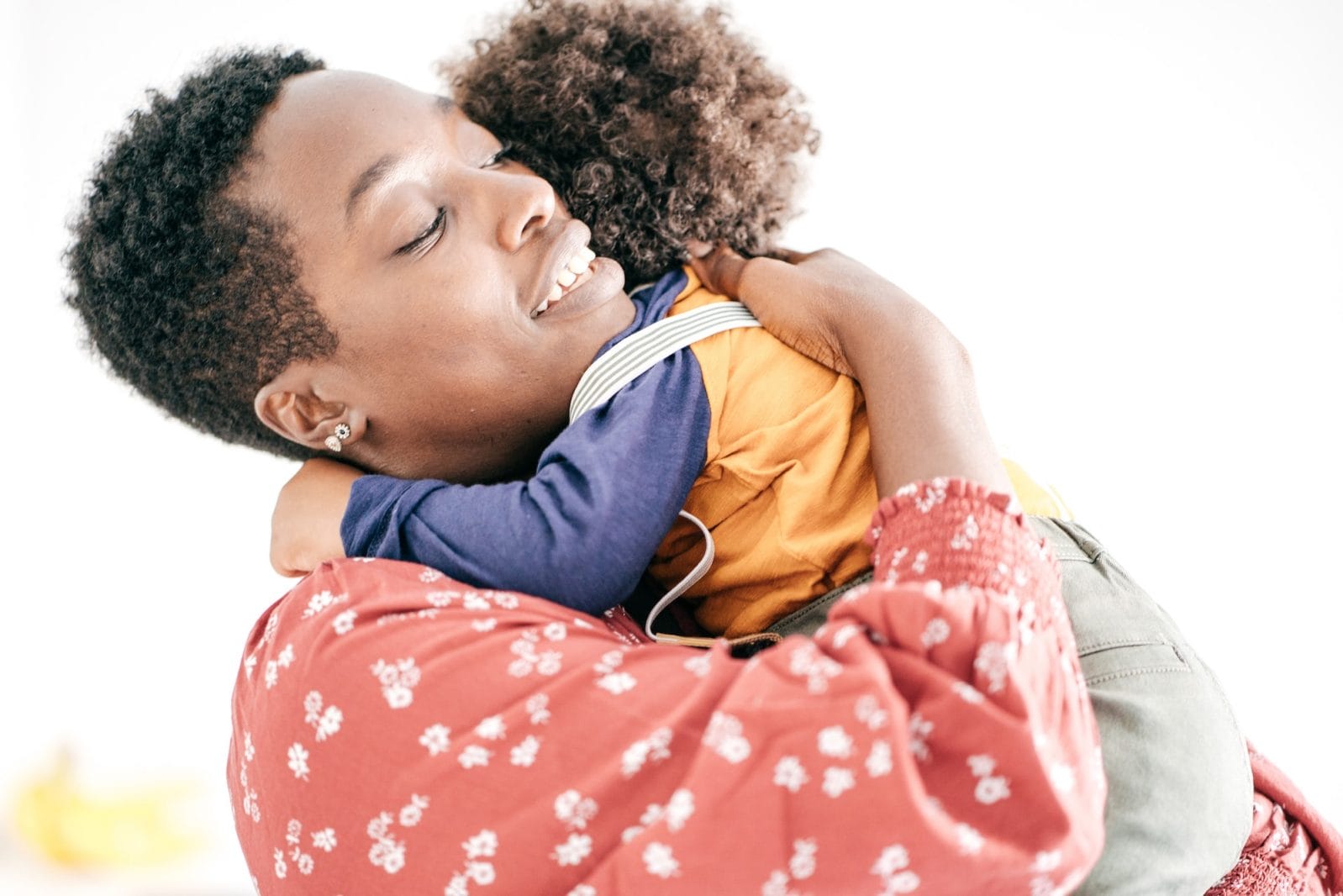The best way to prevent a tantrum might surprise you, mama mom holding son against shoulder