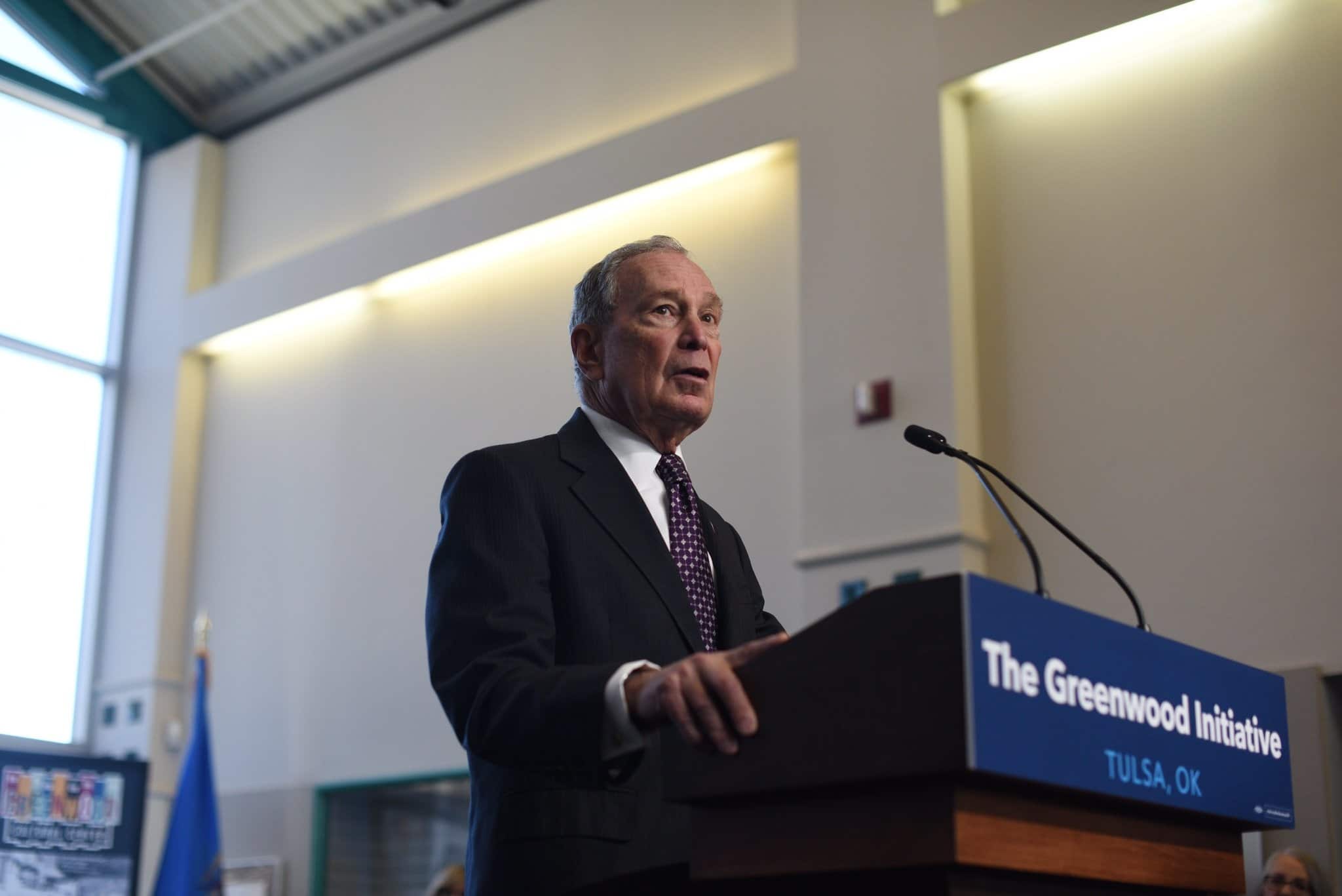Mike Bloomberg answers our questions on paid leave, childcare + maternal burnout