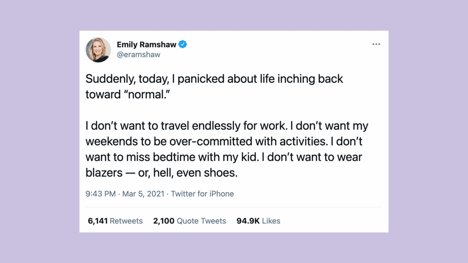 This mom’s tweet about the pandemic went viral, and we need to talk about it