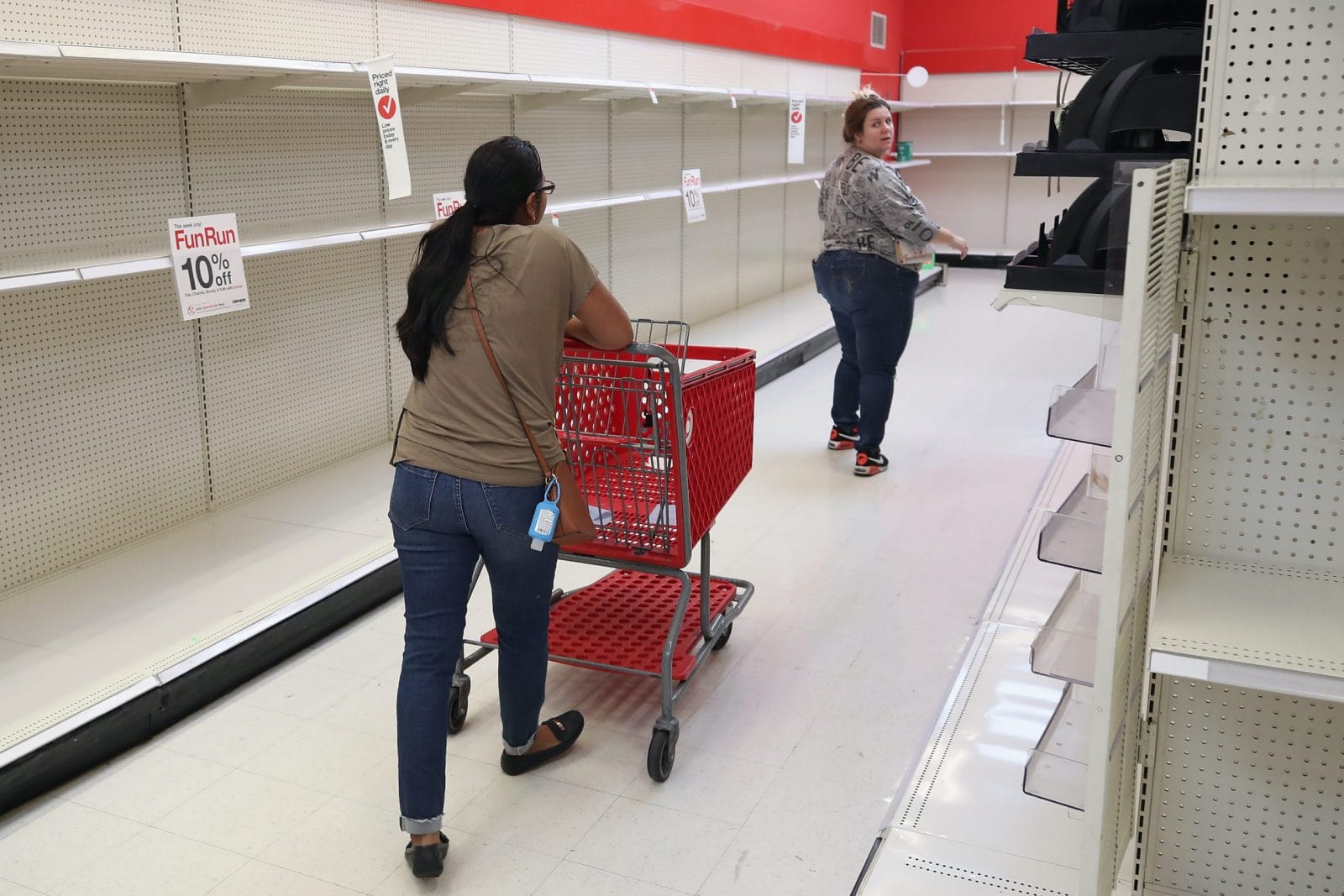 Many parents can’t find formula, diapers or wipes