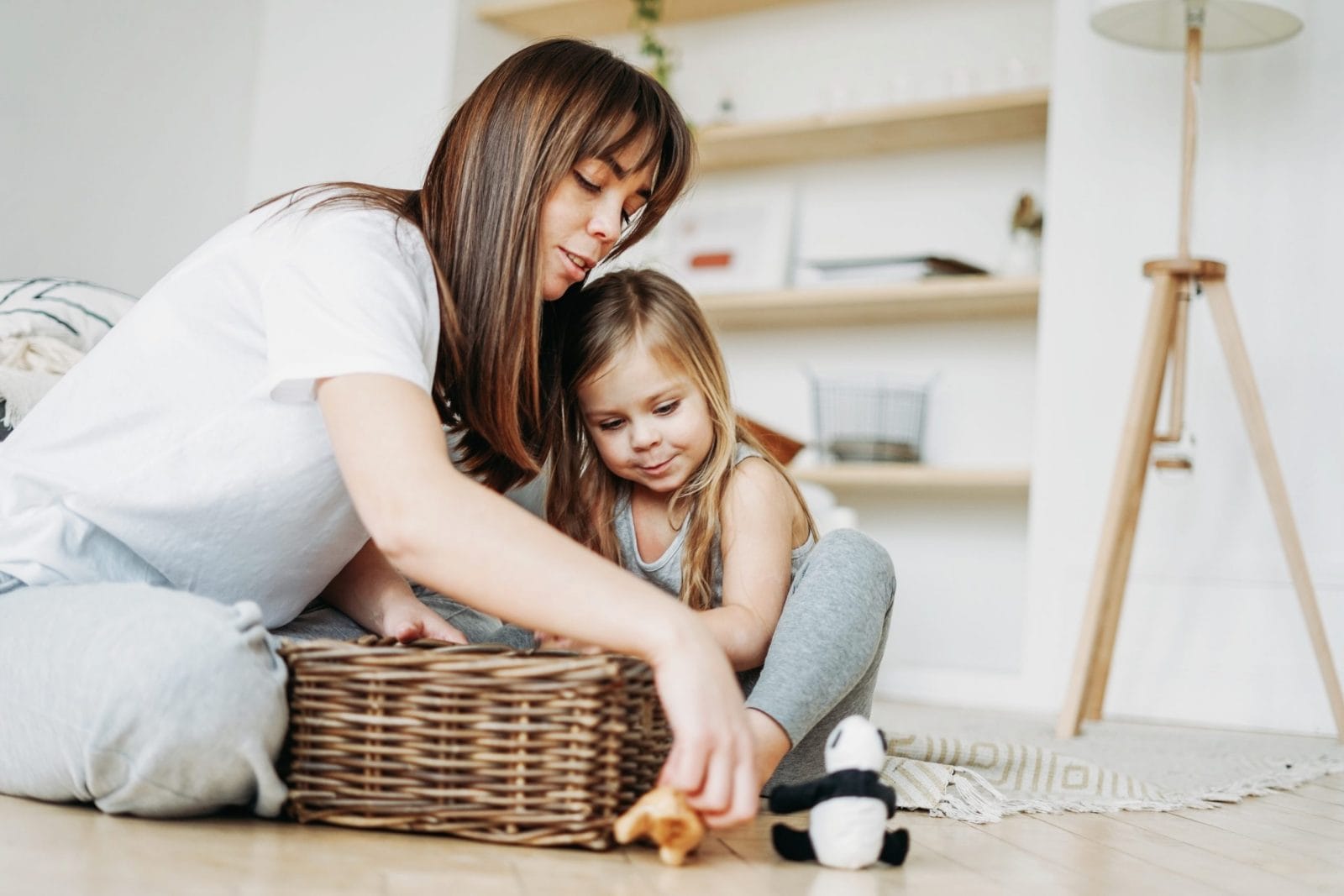 One day, all of this will be over mom playing with daughter