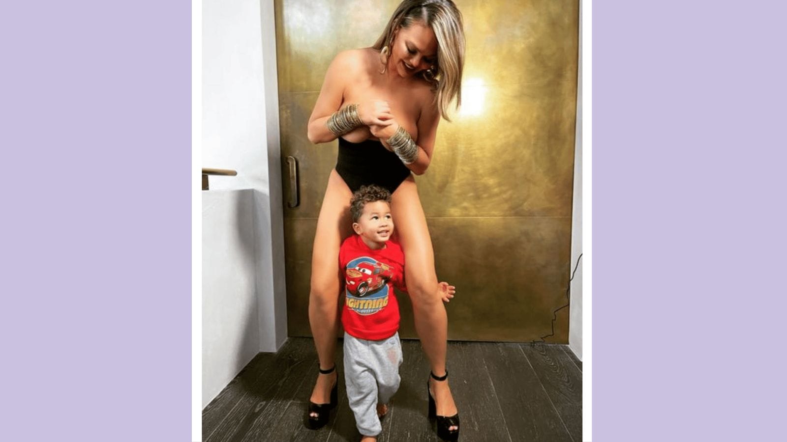 With one pic, Chrissy Teigen proves why it’s so hard for moms to be sexy